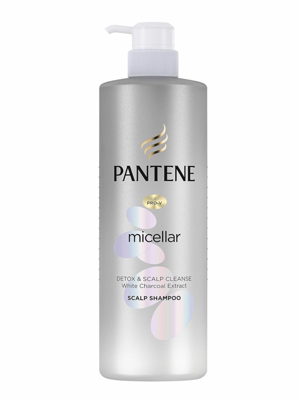 Pantene • Micellar Detox & Scalp Cleanse Shampoo  • White Charcoal (Thailand)